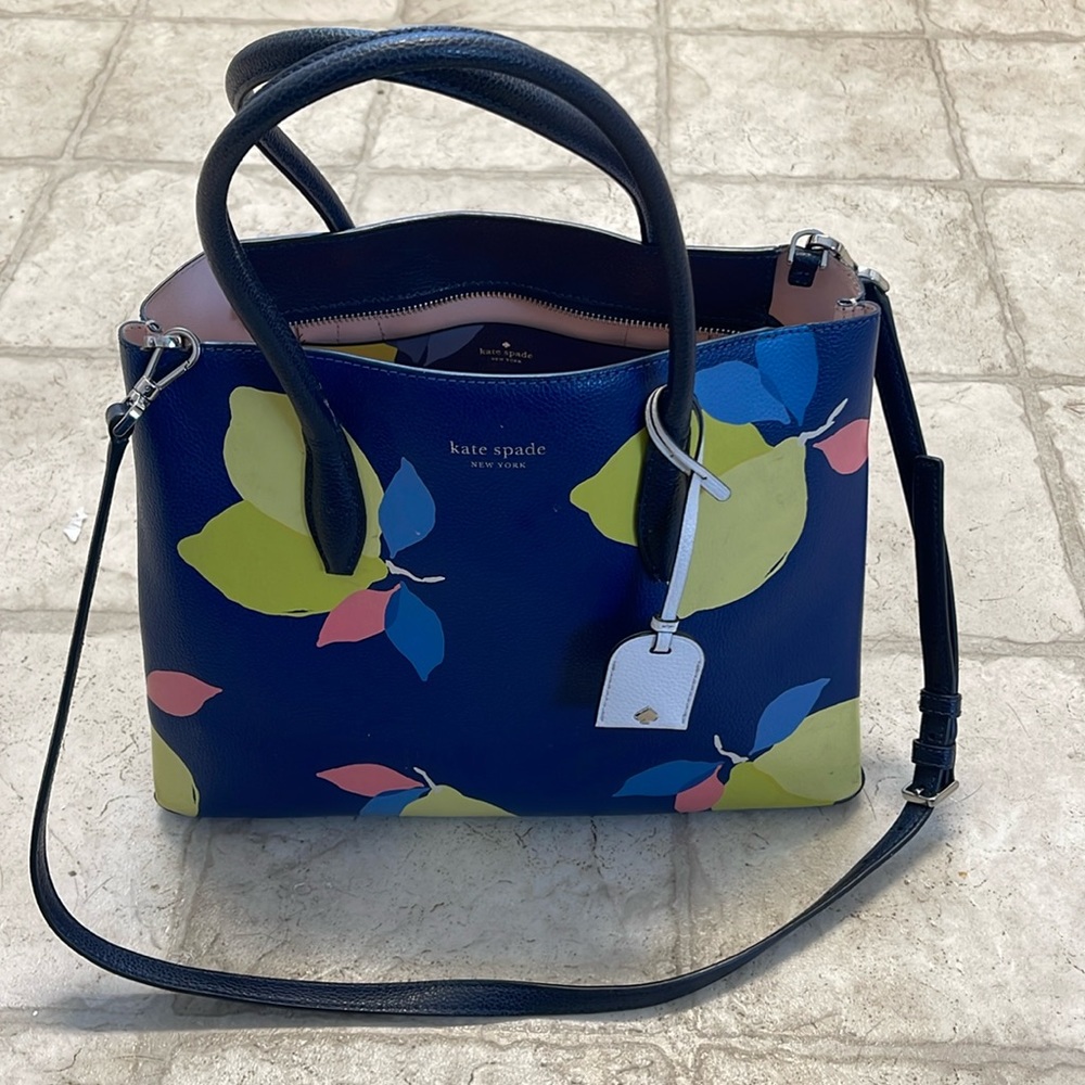 Kate Spade Eva Lemon Zest Medium Top Zip Satchel